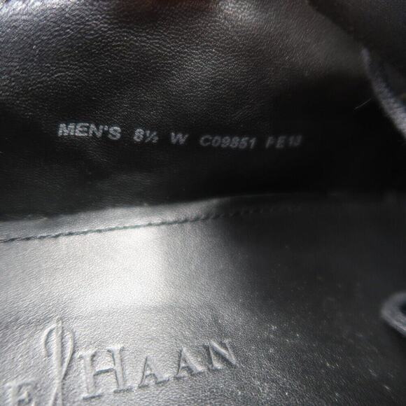 Cole Haan Shoes Mens 8.5 Oxford Classic Formal Leather Black Dress Event Lace Up main image 8